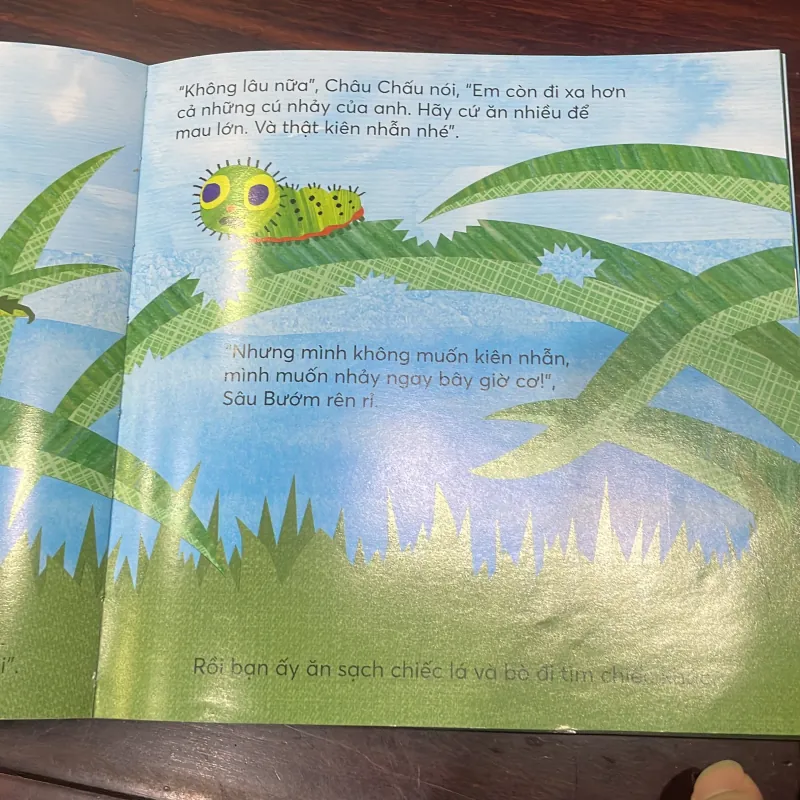 Mình phải chờ đến bao giờ ? Hộp háo hức - elliot Kreloff - sách song ngữ 2 mặt  1028143