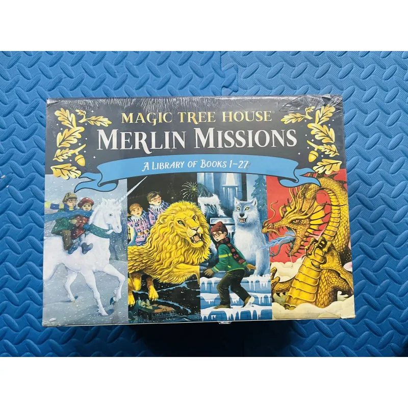 Magic Tree House  part 2– Merlin Missions (Box set 27 cuốn) 755848