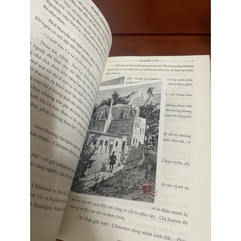 Bí mật thành Paris Eugene Sue Bộ 5 quyển đầy đủ post card 956972