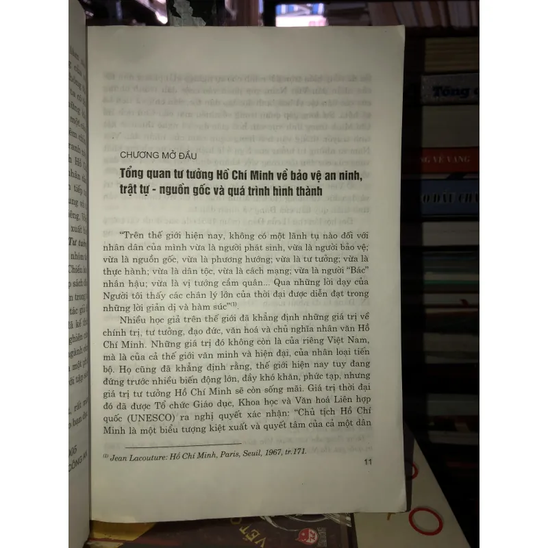 Tư tưởng Hồ Chí Minh về bảo vệ an ninh trật tự  778215