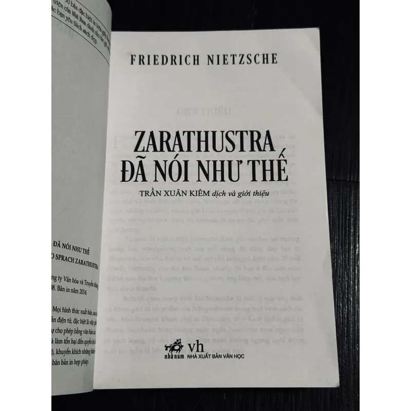 Zarathustra đã nói như thế 706707