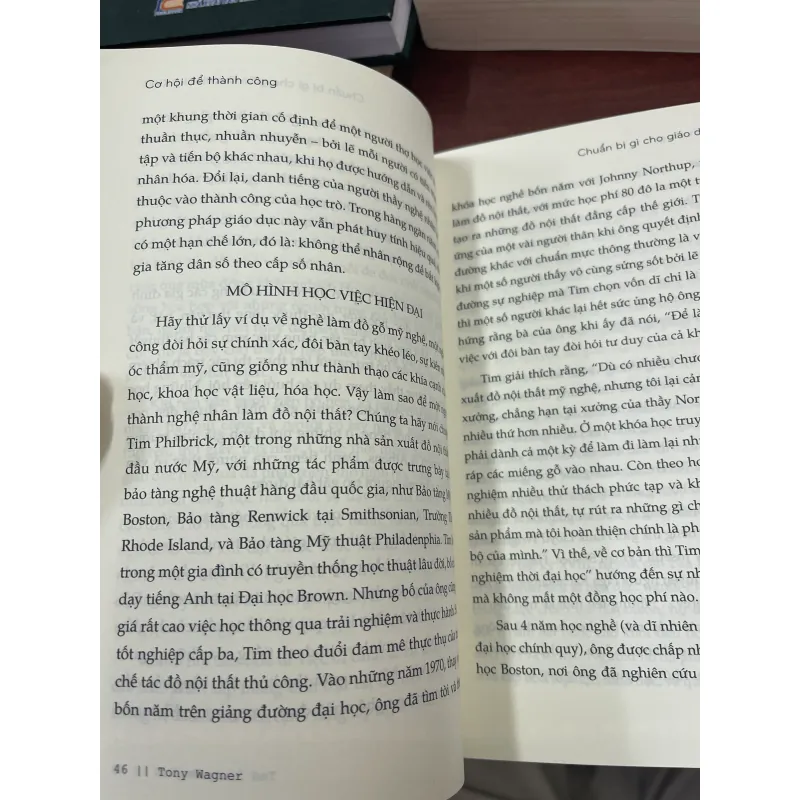 CƠ HỘI ĐỂ THÀNH CÔNG-CHUẨN BỊ GÌ CHO GIÁO DỤC THẾ KỶ XXI? - TONY WAGNER, TED DINTERSMITH 995317
