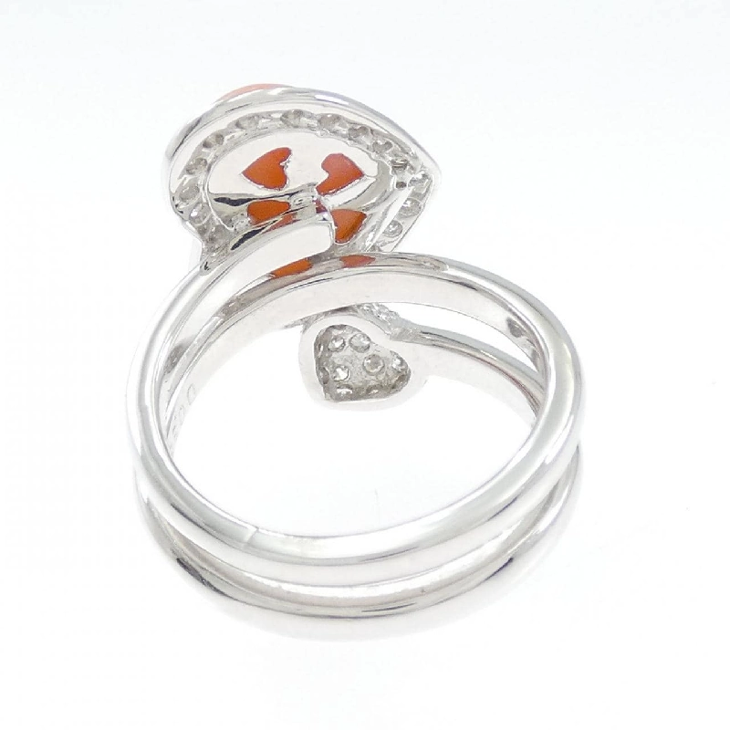 Nhẫn San Hô Hình Trái Tim Ponte Vecchio - Hàng hiệu Chính hãng 837316