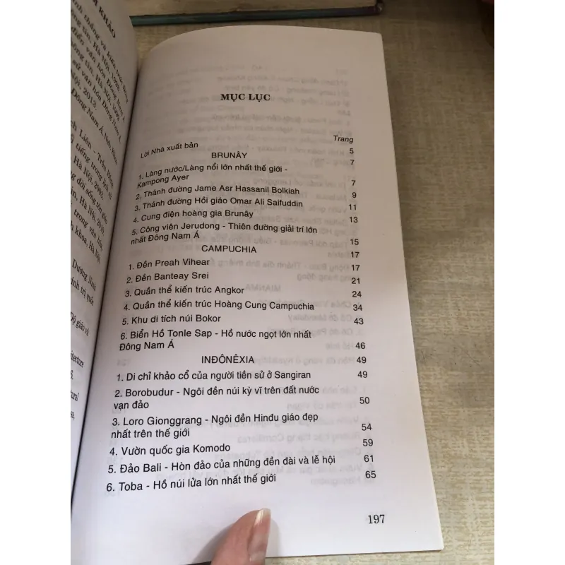 Đông Nam Á: Các di tích lịch sử danh thắng và công trình kiến trúc tiêu biểu 1000241
