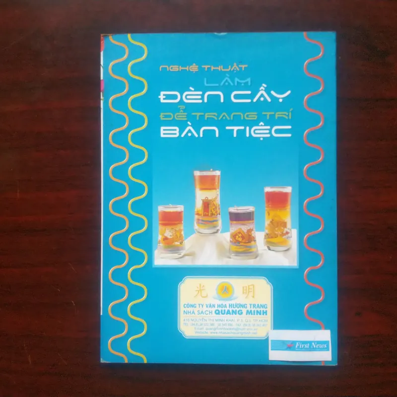 [Sách Kỹ Thuật] Nghệ Thuật Làm Đèn Cầy Để Trang Trí Bàn Tiệc - Full Color 1008620