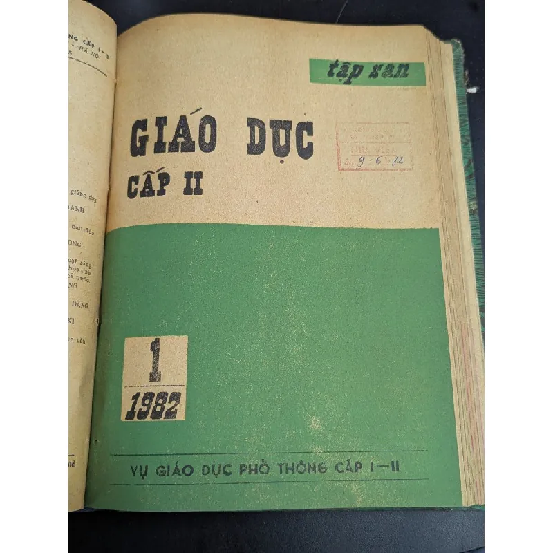 Tập san giáo dục mẫu giáo các năm 1977,1979,1980,1981,1982 ( tổng cộng 34 số có 1 số đôi ) 590928