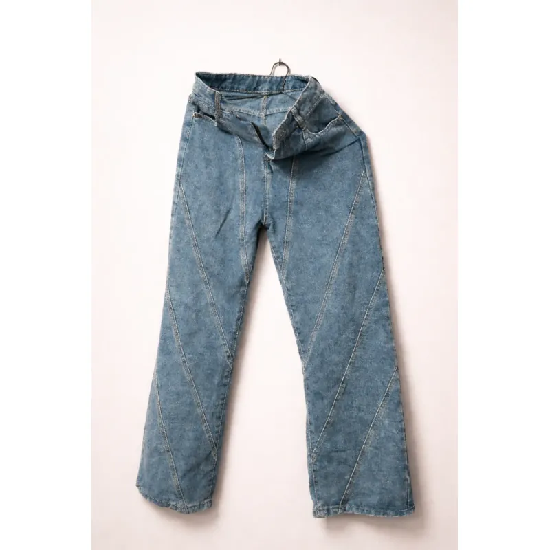 Quần jeans nữ ống suông 1011481