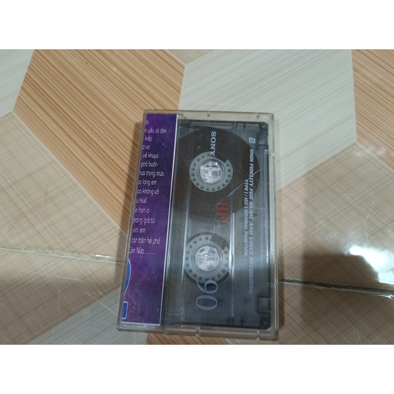 Băng Cassette Tuấn Vũ Liên Khúc Ngày Xưa Anh Nói phôi mới 320617