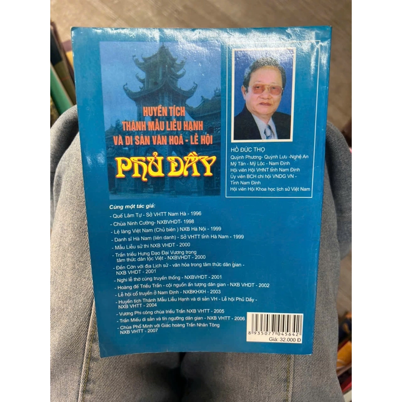 Huyền thích thánh mẫu Liễu Hạnh và di sản văn hoá lễ hội Phủ Dầy - NXB Văn hoá-Thông tin.8 336366