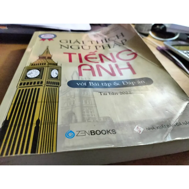 Sách Giải Thích Ngữ Pháp Tiếng Anh (Ấn Phẩm Mới) - Miễn ship 1005114