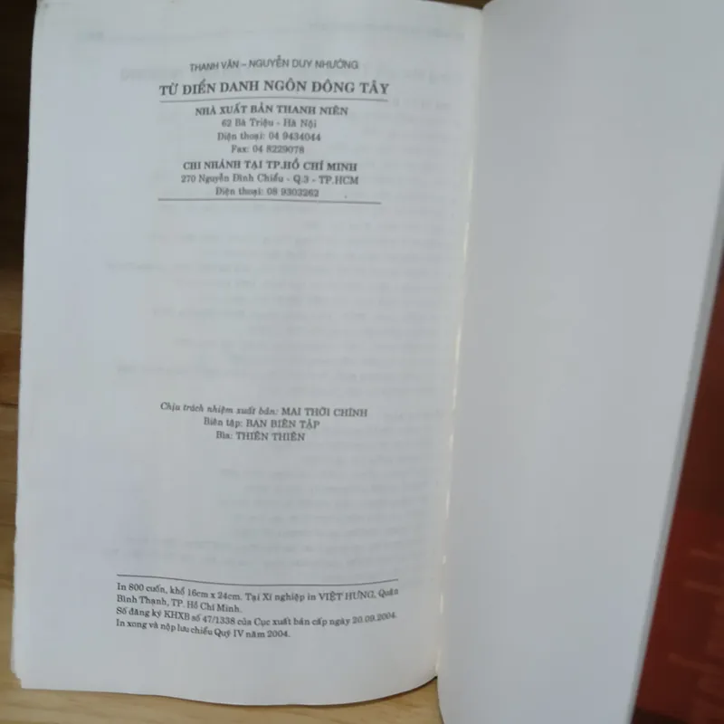 Từ Điển Danh Ngôn Đông Tây - Thanh Vân Nguyễn Duy Nhường 719752
