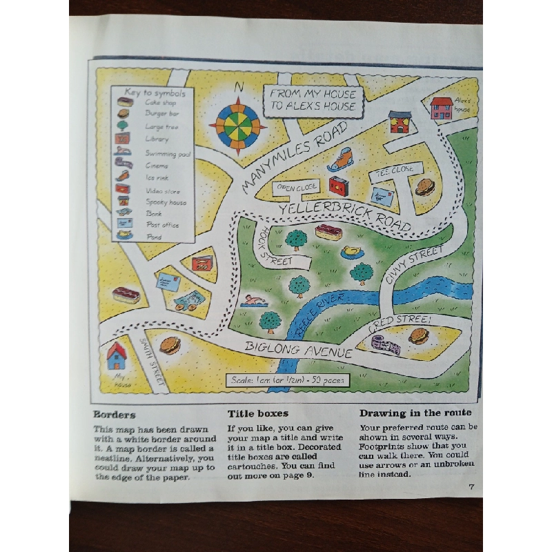 How to Draw Maps and Charts - Published by Usborne 543811