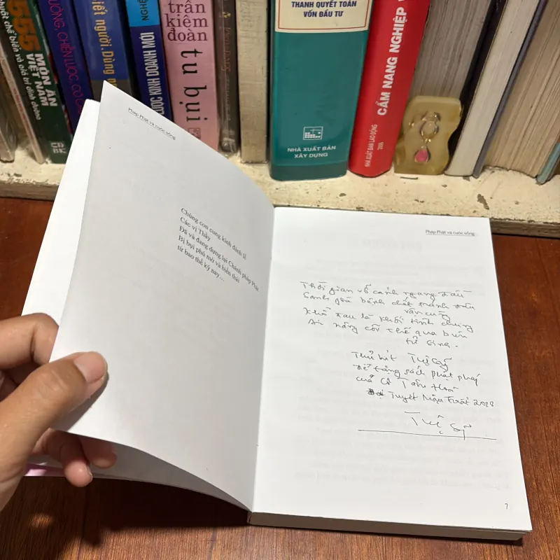 [Thủ Bút] - II Sách Phật Giáo: Pháp Phật Và Cuộc Sống - Thích Nữ Tâm Hoà Minh Dung - 2018 791402