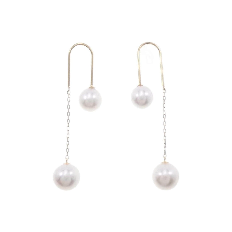 K18YG Bông tai ngọc trai Akoya - Hàng hiệu Chính hãng 872005