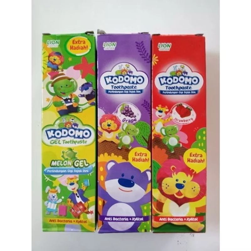 Kem đánh răng Kodomo Lion Nhật Bản cho bé 541102