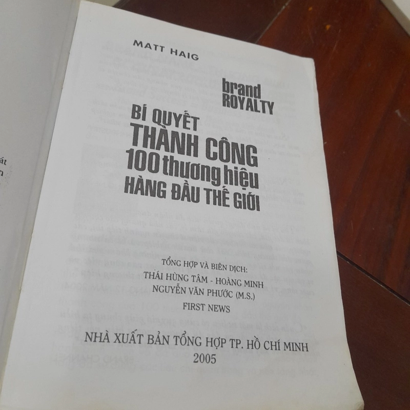 matt haig - BÍ QUYẾT THÀNH CÔNG 100 thương hiệu HÀNG ĐẦU THẾ GIỚI 327210