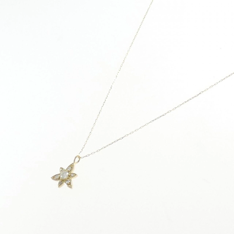 Dây chuyền kim cương K18YG 0.14CT - Hàng hiệu chính hãng 864040