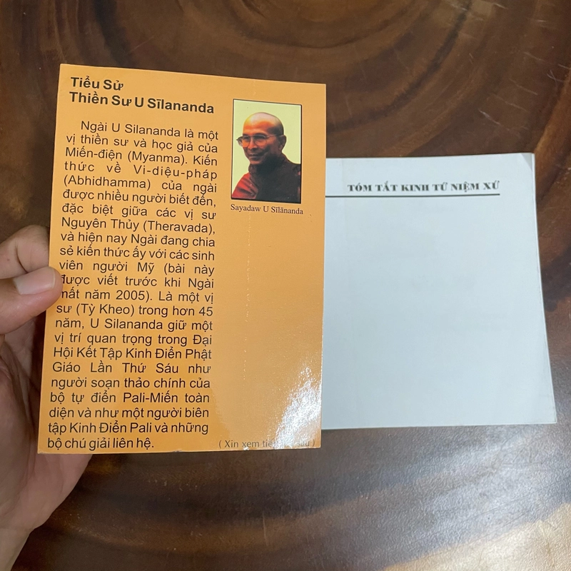 II Tựa sách: Tóm Tắt Kinh Tứ Niệm Xứ - TS. Sayadaw U Silananda - 2008 429285