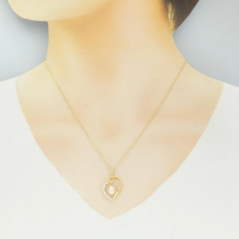 K18YG Ngọc trai nước ngọt - Hàng hiệu Chính hãng 860806