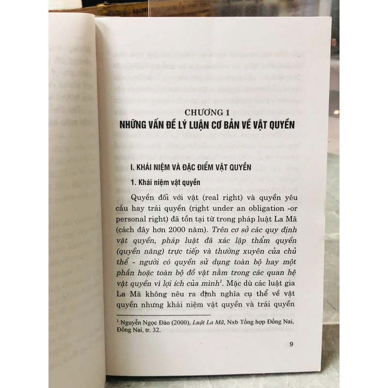 VẬT QUYỀN TRONG PHÁP LUẬT DÂN SỰ VIỆT NAM HIỆN ĐẠI - Nguyễn Minh Oanh 466576