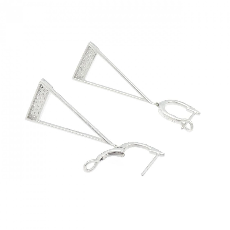 K18WG Bông tai kim cương 0.37CT - Hàng hiệu Chính hãng 866665