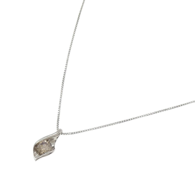 K18WG Dây chuyền kim cương 0.25CT - Hàng hiệu Chính hãng 858936