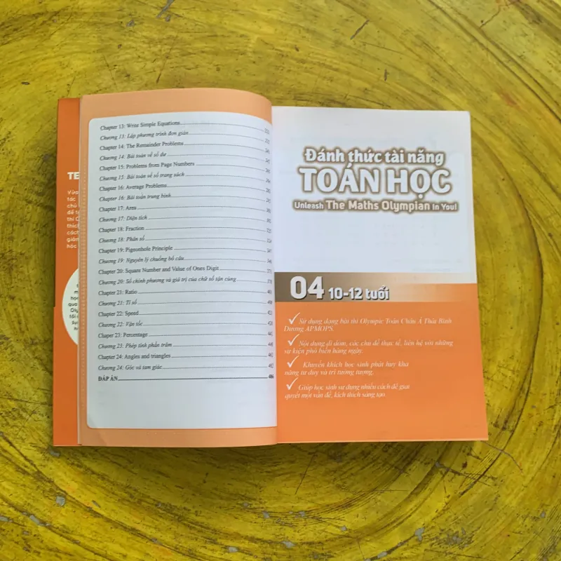 ĐÁNH THỨC TÀI NĂNG TOÁN HỌC 04 từ 10-12 tuổi 748162