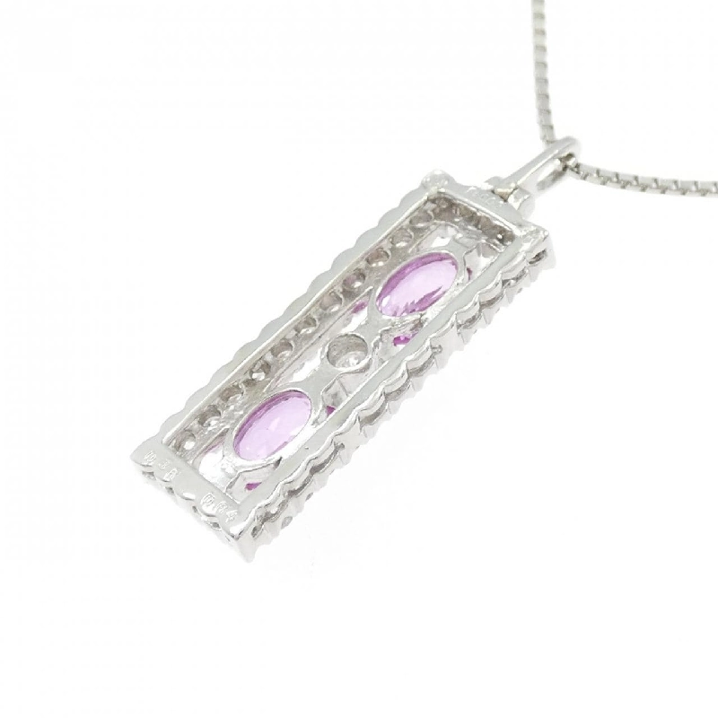 Dây chuyền Sapphire PT900/PT850 0.64CT - Hàng hiệu Chính hãng 857752