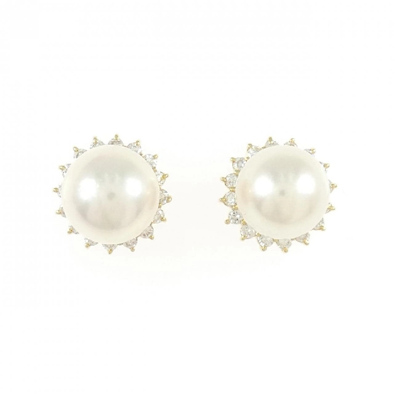 K18YG Bông tai ngọc trai Akoya 8.5mm - Hàng hiệu Chính hãng 869226