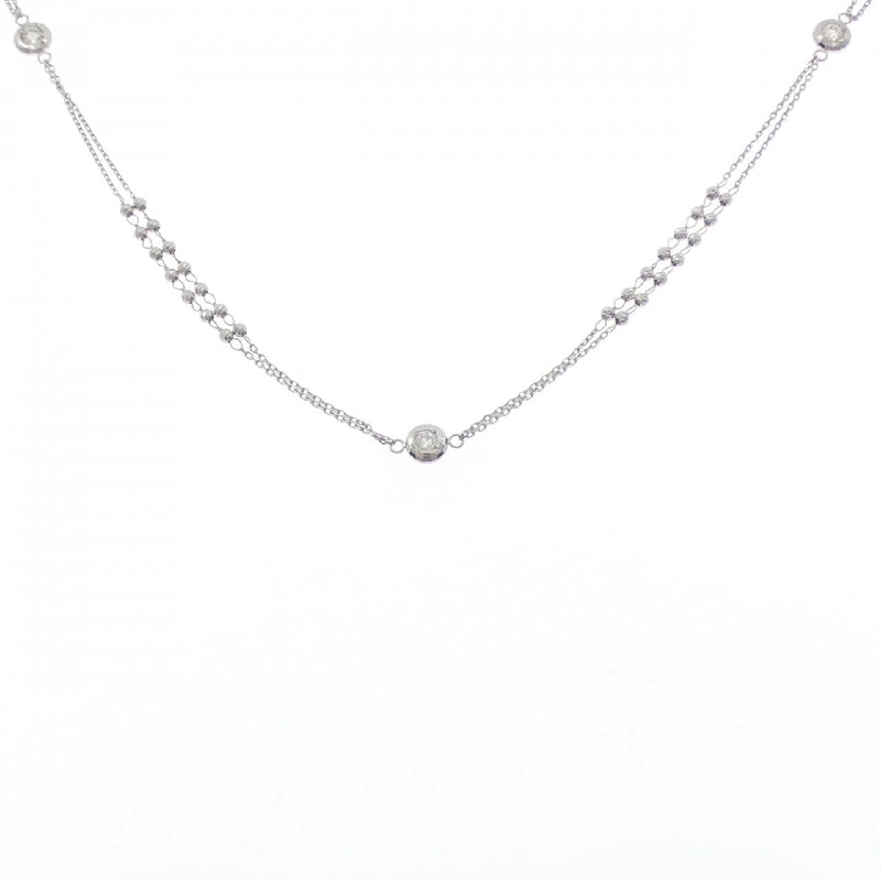 K18WG Dây chuyền kim cương 0.50CT - Hàng hiệu Chính hãng 846697