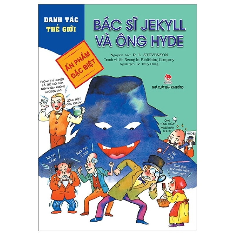 Danh Tác Thế Giới - Bác Sĩ Jekyll Và Ông Hyde - Neung In Publishing Company, R. L. Stevenson (Mới 100%) Truyện thiếu nhi, NXB Kim Đồng - SÁCH ĐẠI HỌC 480558