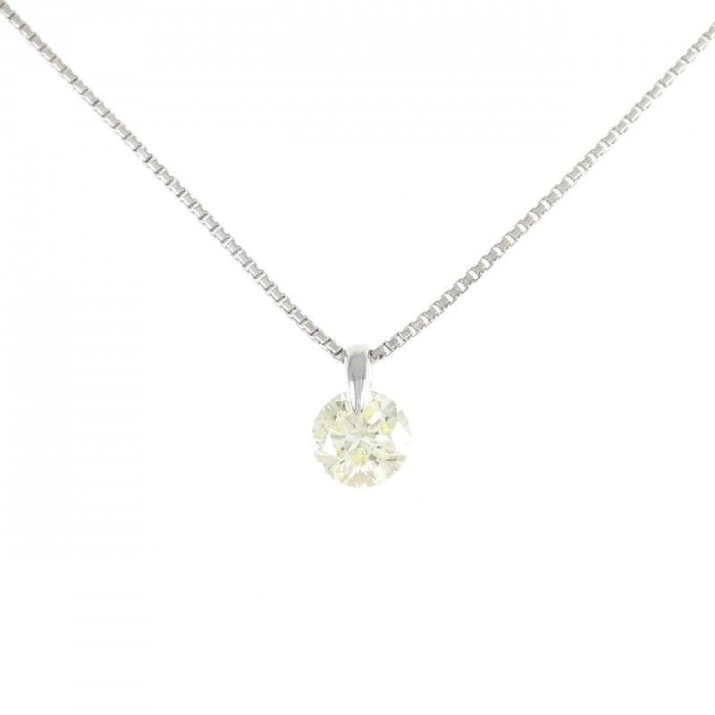 K18WG Solitaire Dây chuyền kim cương 1.047CT - Hàng hiệu Chính hãng 863329
