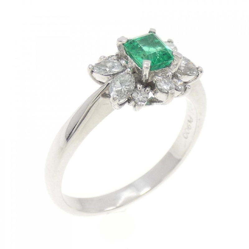 Nhẫn Emerald PT900 0.31CT 670579
