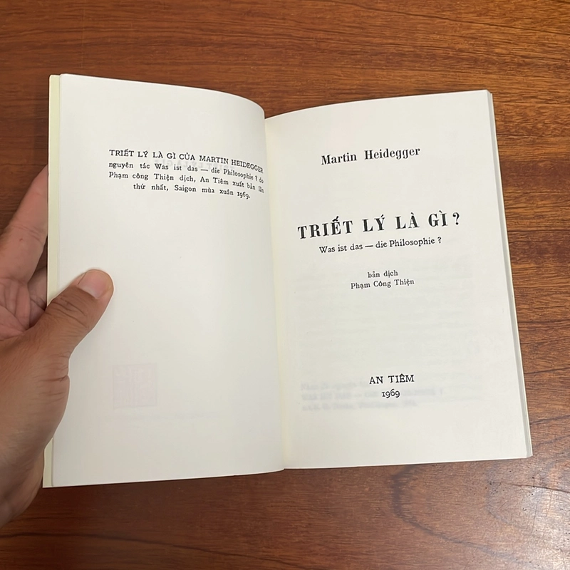 [Sách REMARK] - II Triết Học: Triết Lý Là Gì? - Martin Heidegger - Phạm Công Thiện (Dịch) 496842
