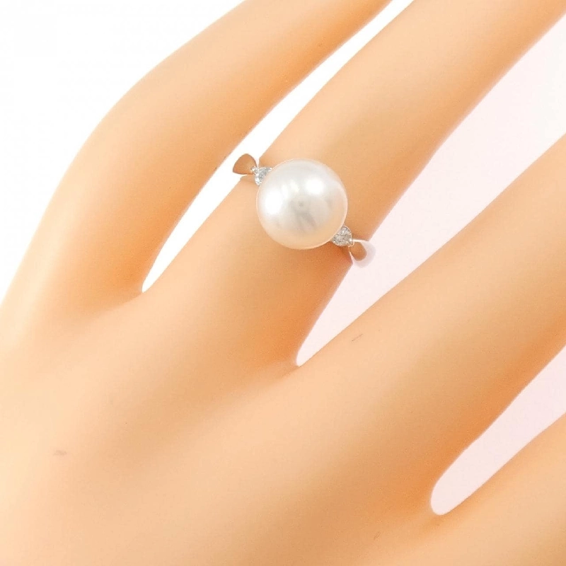 Nhẫn ngọc trai Akoya PT900 8.5mm - Hàng hiệu Authentic 850382