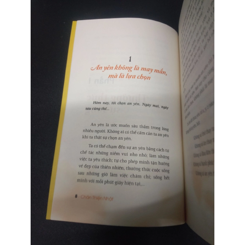 An nhiên như nắng, mới 95% (bẩn nhẹ) 2019, HCM2105, Chân Thiên Nhật, SACH TÂM LÝ 914463