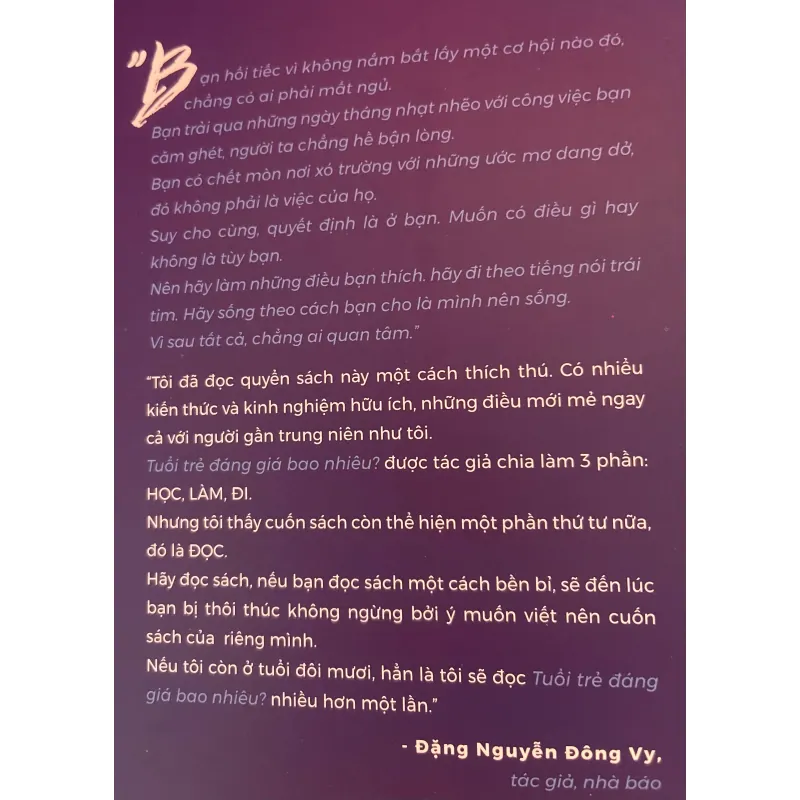 Tuổi Trẻ Đáng Giá Bao Nhiêu? 697979
