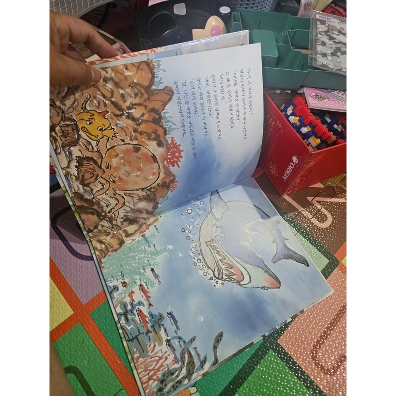 Sách học tiếng Hàn bìa cứng In màu như hình  418791