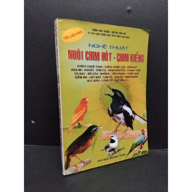 [Phiên Chợ Sách Cũ] Nghệ thuật nuôi chim hót - chim kiểng 2003 2303 425087