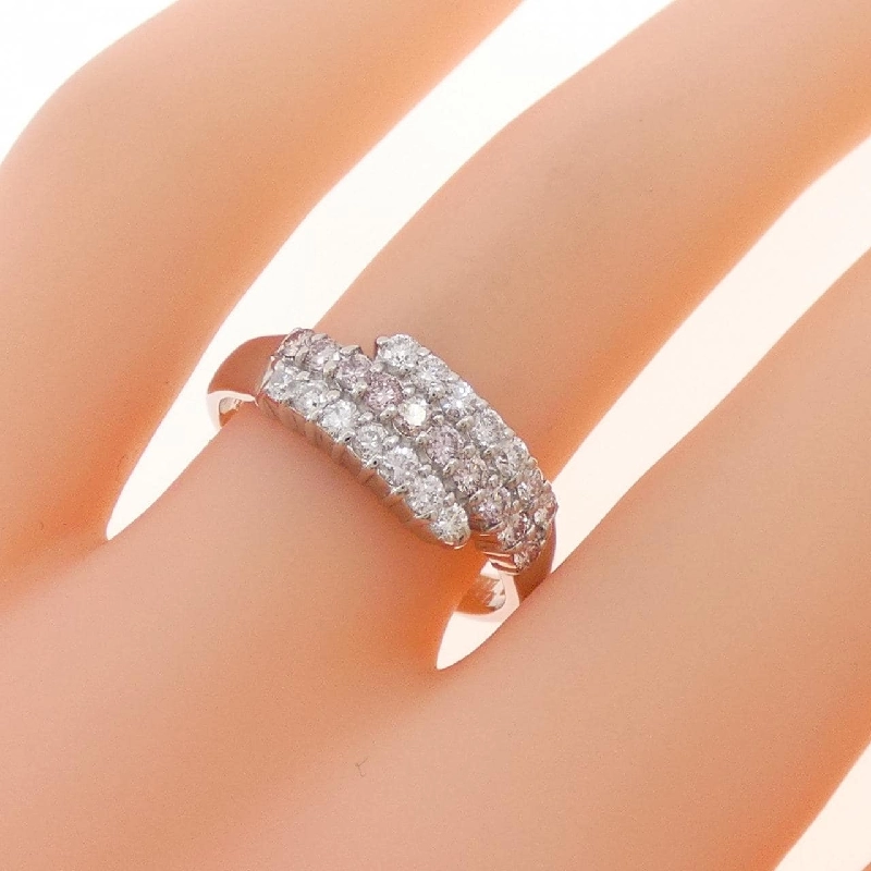 Nhẫn kim cương hồng PT900 0.22CT - Hàng hiệu Authentic 852708