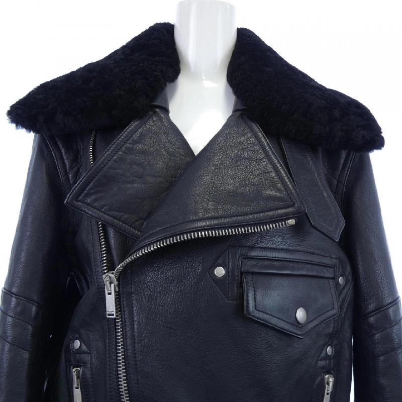 Saint Laurent SAINT LAURENT 809830 YCRR2 Áo khoác da 630987