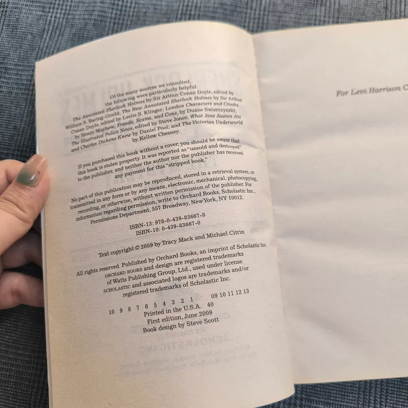 Sherlock Holmes and the Baker Street Irregulars: The Mystery of the Conjured Man 695987