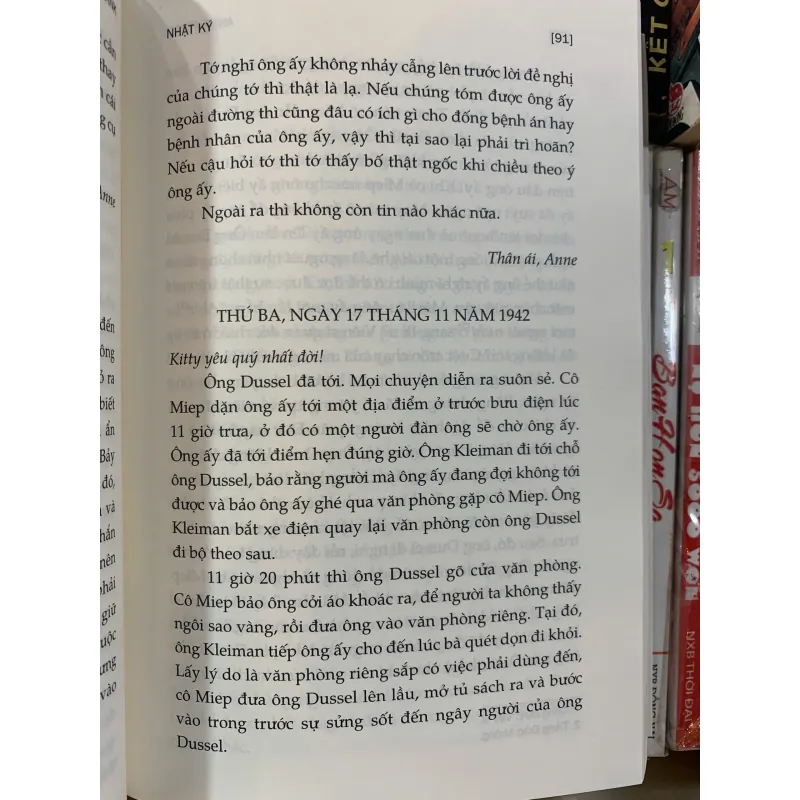 NHẬT KÝ ANNE FRANK - TẠ HUYỀN dịch 1011464