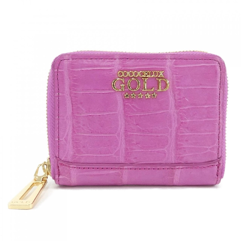 【Mã giảm giá】Ví tiền COCOCELUX GOLD COIN CASE 657325