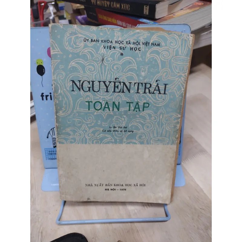 sách: Nguyễn Trãi Toàn tập - Viện sử học (A2) 573051