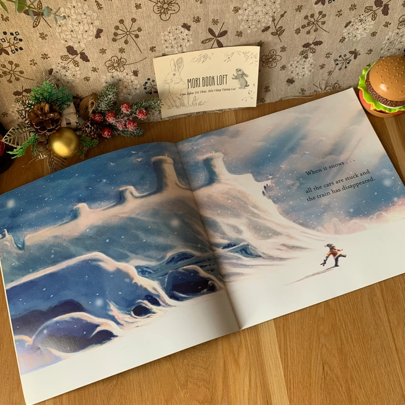 Sách tranh tiếng anh When It Snows, Used 463596
