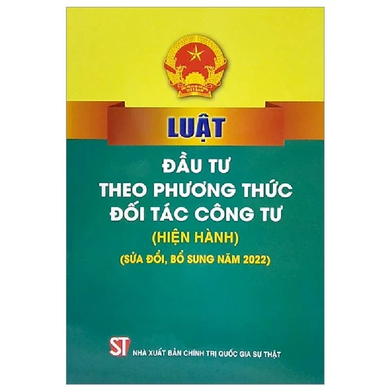 Luật Đầu Tư Theo Phương Thức Đối Tác Công Tư (Hiện Hành) (Sửa Đổi, Bổ Sung Năm 2022) - Quốc Hội 189789