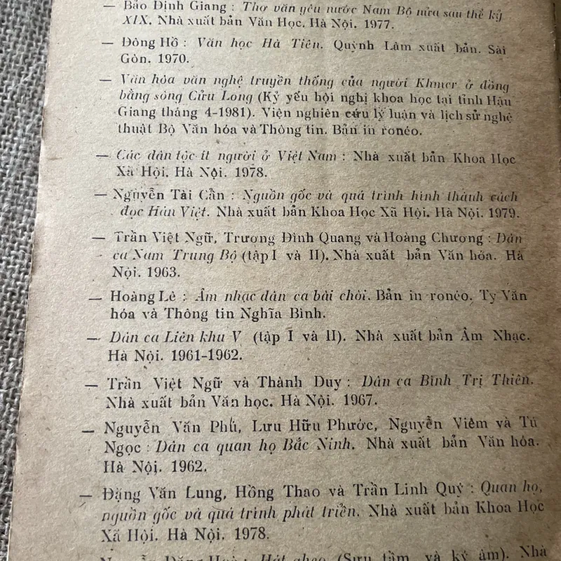 Tìm hiểu dân ca Nam bộ chuyên khảo của Lưu nhất vũ - Lê Giang  796176