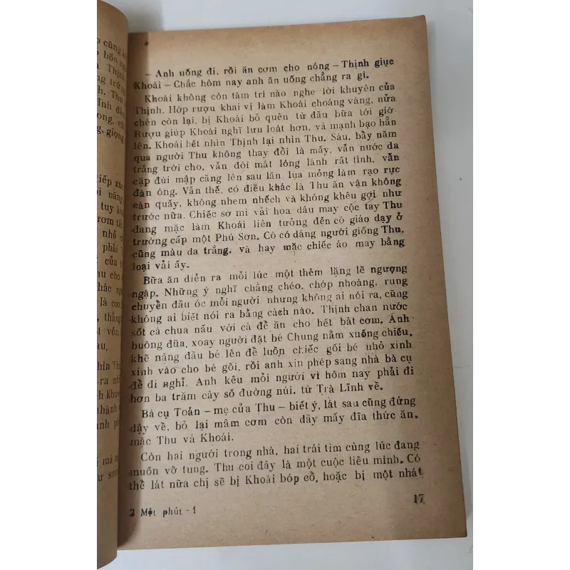 Tiểu thuyết của Triệu Bôn: MỘT PHÚT & NỬA ĐỜI NGƯỜI 759334