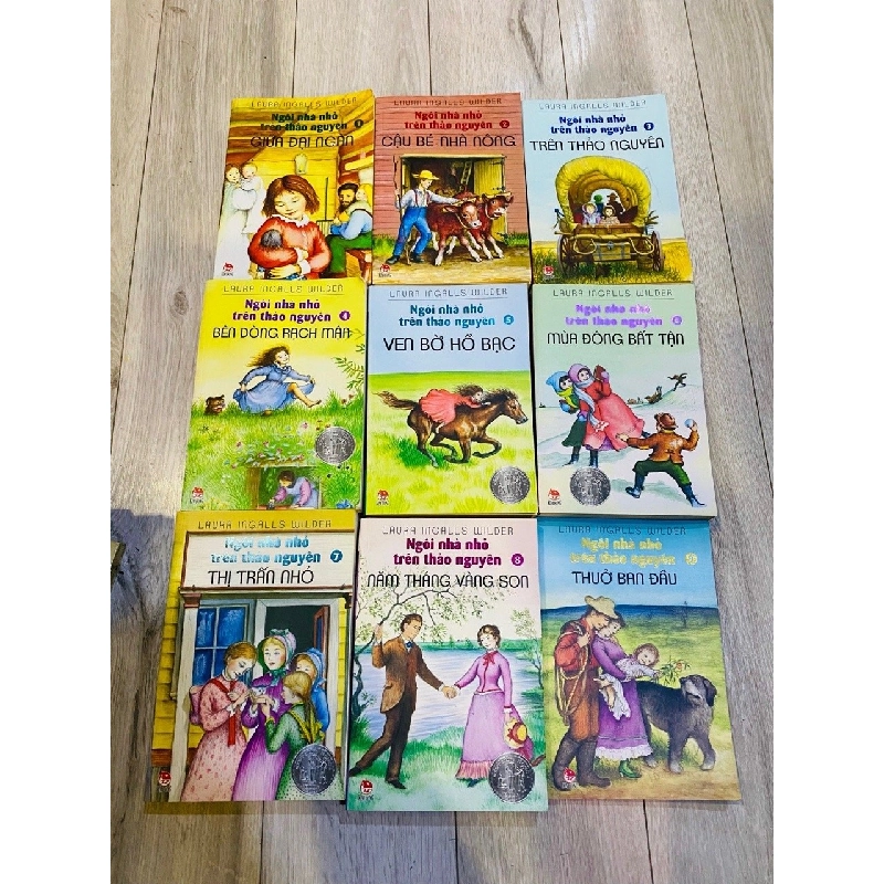 Ngôi nhà nhỏ trên thảo nguyên, bộ 9 tập - Laura Ingalls Wilder 550645